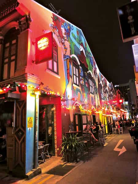 Compre en las boutiques en Haji Lane en el kampong glam 8