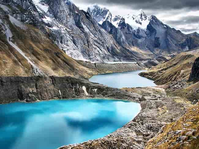 Cordillera Blanca, Cordillera de los Andes