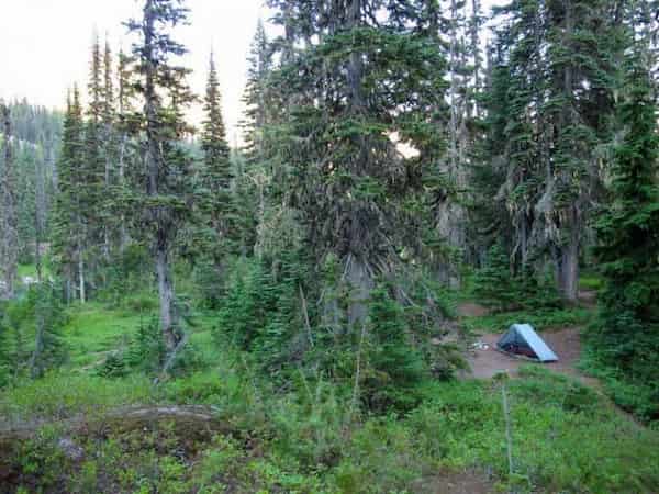 Deep lake-caminatas en el desierto de Alpine Lakes