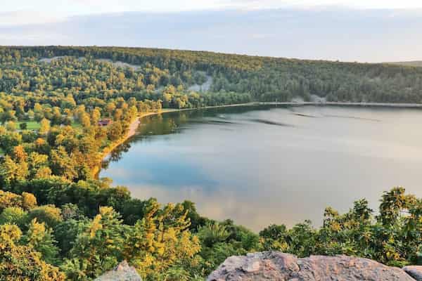 Devil's Lake State Park-Lugares para ver los Colores del Otoño en Wisconsin