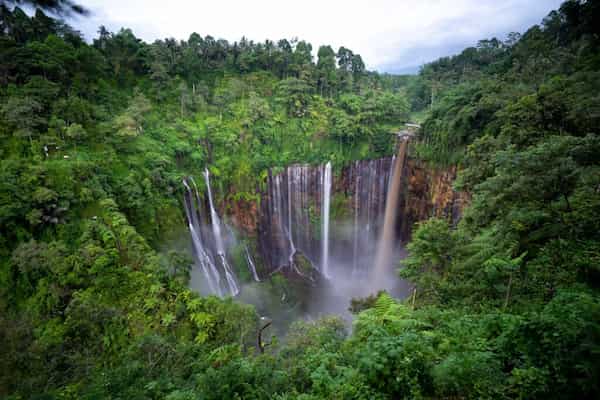 Dónde están las cataratas Tumpak Sewu