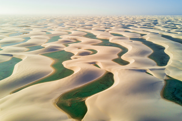 Dunas de Arena brasil Parque nacional de los Lençóis Maranhenses en Brasil 1