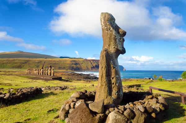 El Parque Nacional Rapa Nui cubre una gran parte de la isla