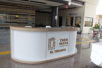 El Triunfo Balancán estacion de tren maya