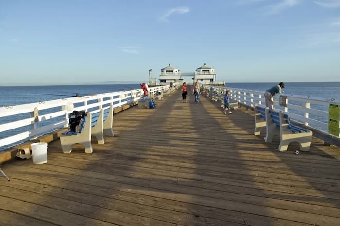 El muelle de Malibú es muy divertido