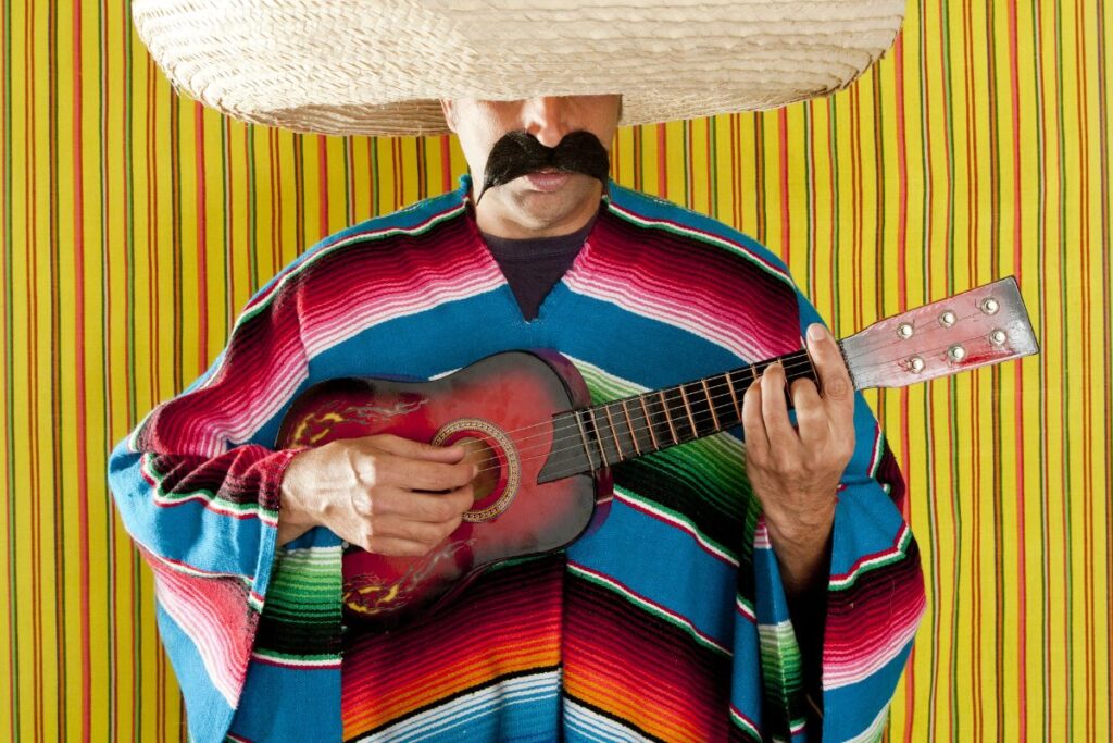 El sarape vestimenta masculina tradicional mexicana