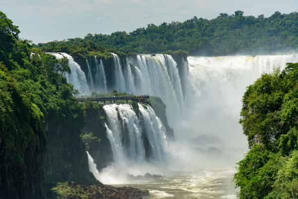 Eleanor Roosevelt visitó las Cataratas del Iguazú