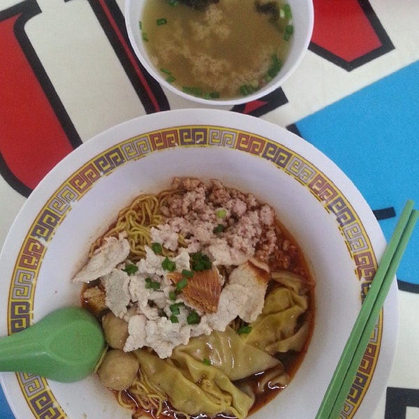 Fideos de cerdo Tai Hwa de Hill Street 1
