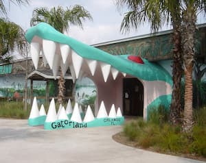Gatorland parque de cocodrilos en florida