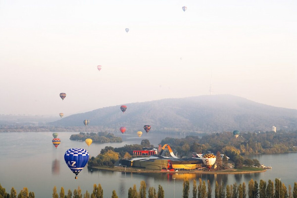 Globos aerostáticos en Canberra 2