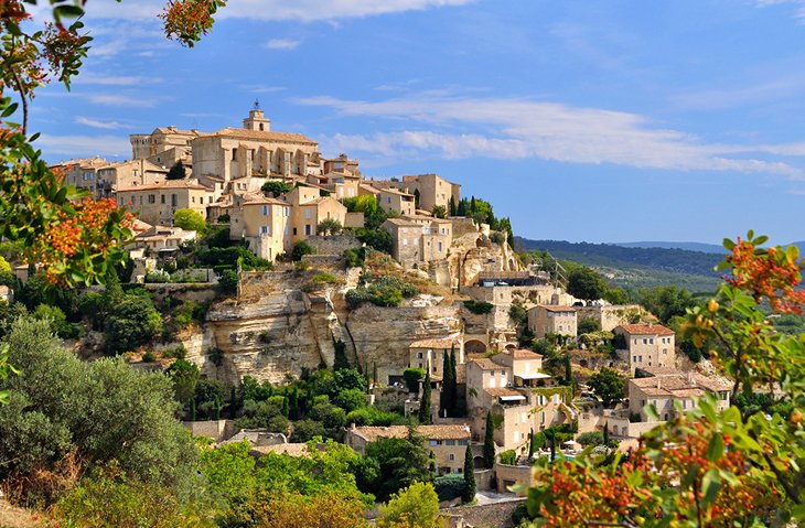 Gordes un precioso pueblo en un parque natural