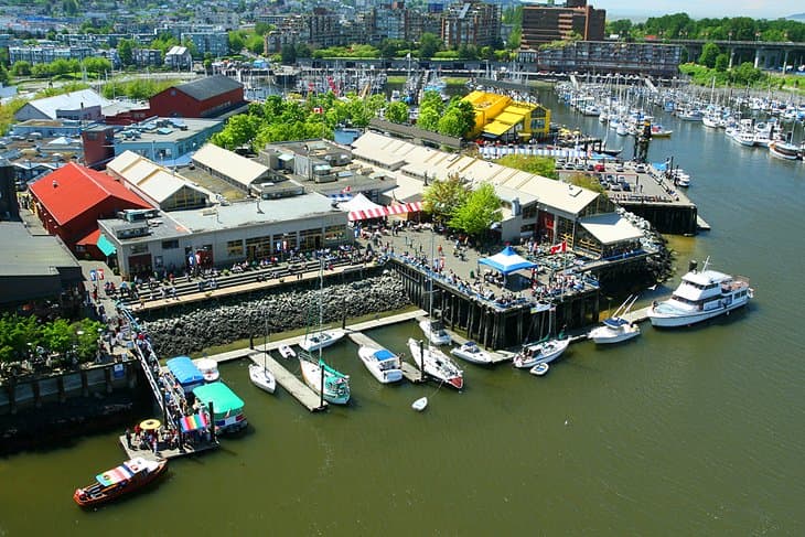 Haga algunas compras en Granville Island