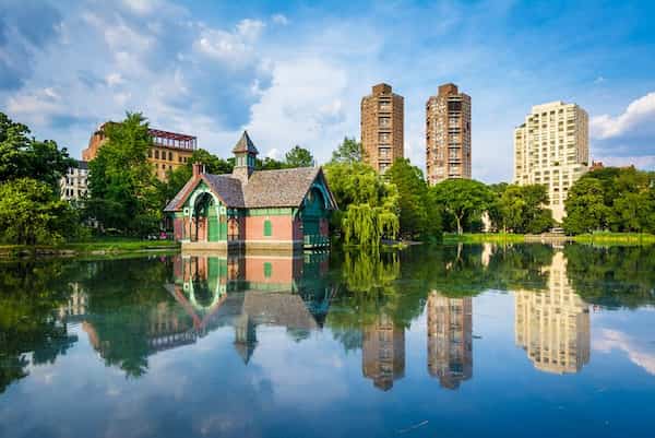 Harlem Meer - atracciones turísticas de Central Park