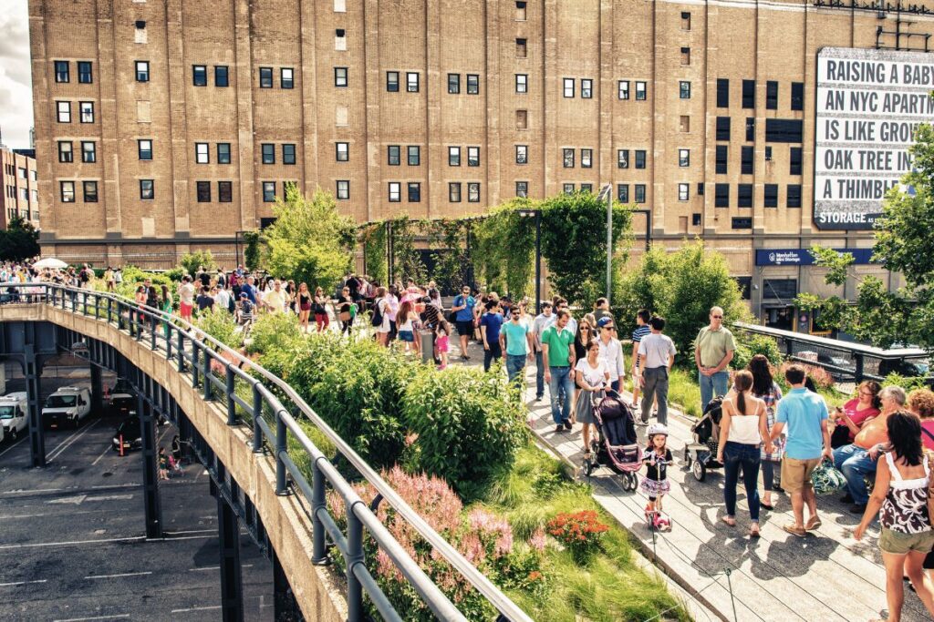 High Line new york tren ferrocaril