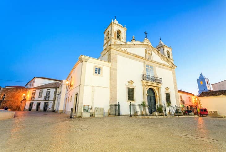Iglesia de Santo António y Museo Municipal en Lagos