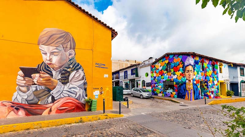 Ir a una caminata de arte-puerto vallarta