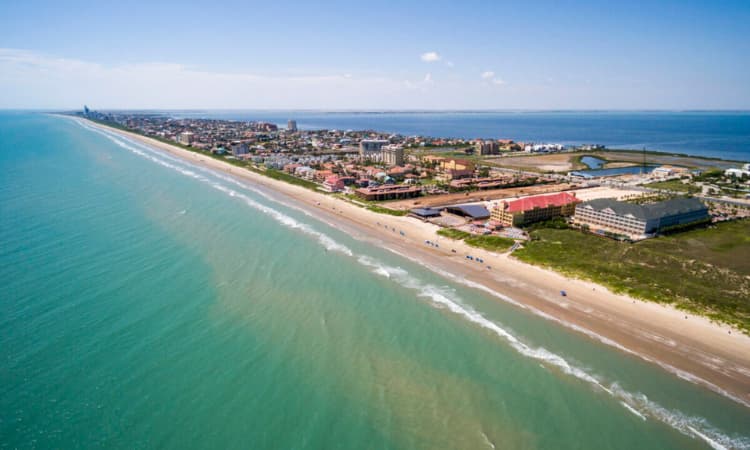 Isla del Padre Sur-isla texas