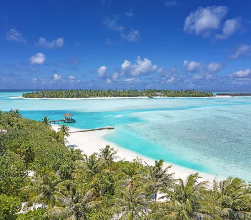 Isla privada Naladhu-Villas de playa de las Maldivas