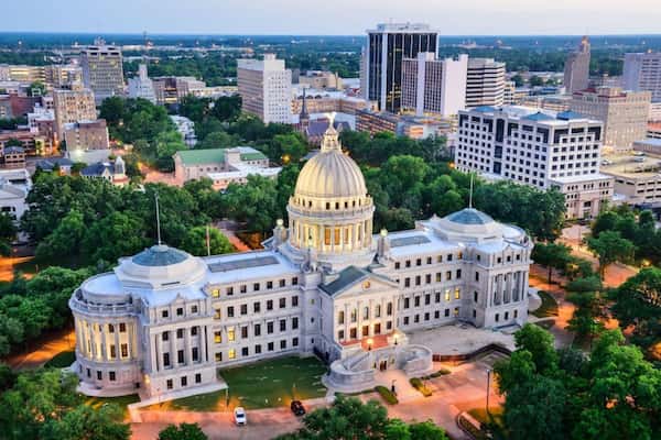 Jackson, Misisipi-Viajes por Carretera desde Memphis