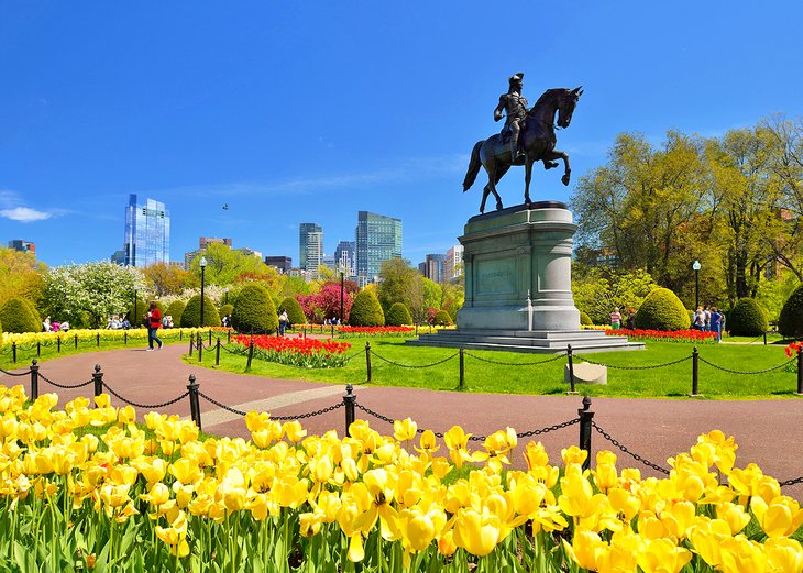 Jardín público - Parques en Boston