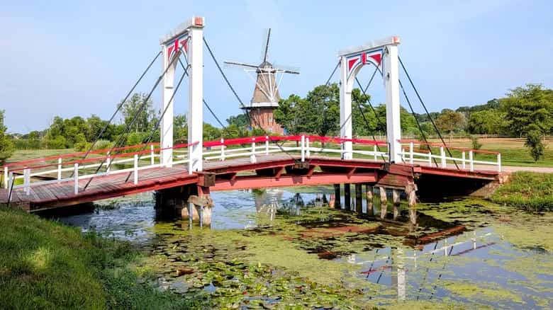Jardines de Windmill Island, Holanda