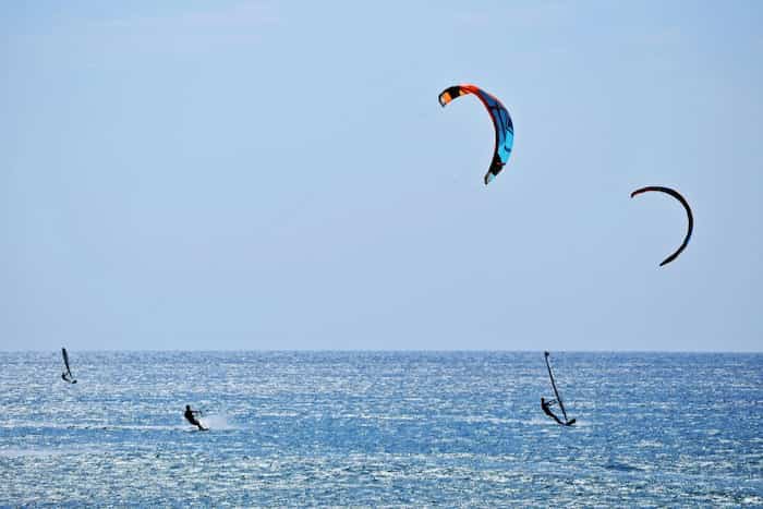 Kitesurf en la playa Kite Beach de Cabarete