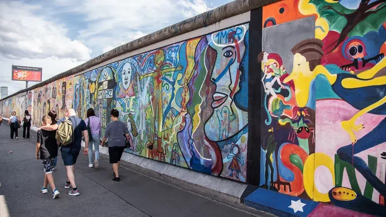 La East Side Gallery y el Muro de Berlín
