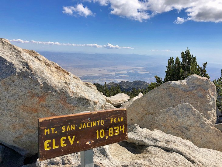 La caminata al pico de San Jacinto