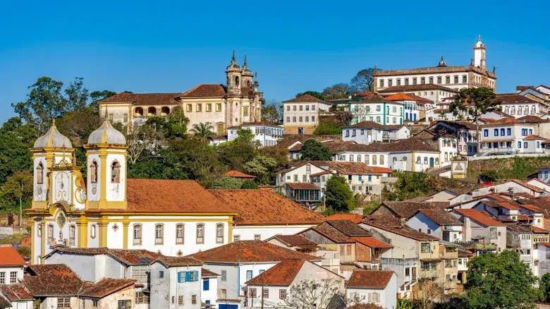 La ciudad histórica de Ouro Preto (Minas Gerais)