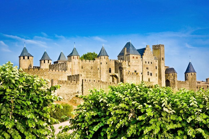 La ciudad medieval amurallada de Carcasona