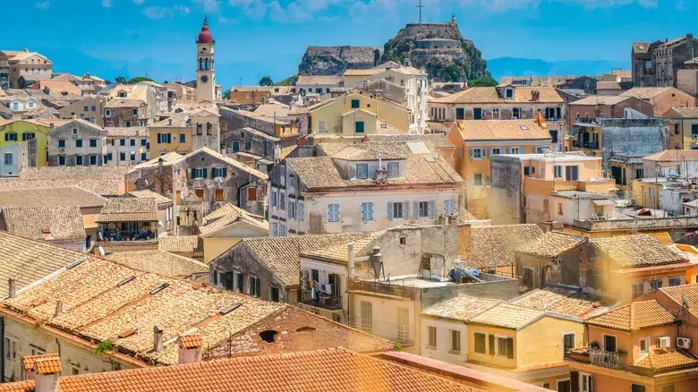 La ciudad medieval de Corfú