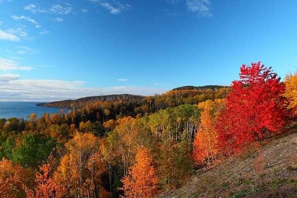 La costa norte del lago Superior