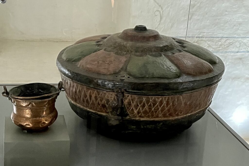 La pila bautismal restaurada