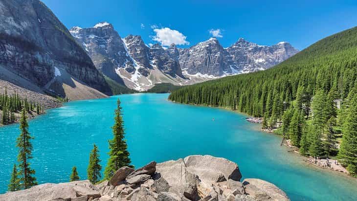 Lago Moraine - Lagos de Canadá