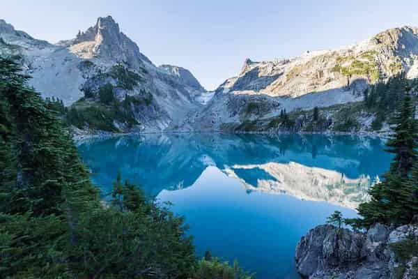 Lago de Jade-caminatas en el desierto de Alpine Lakes