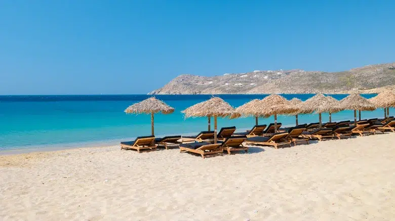Las playas de Mykonos