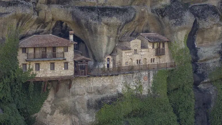 Los monasterios en los acantilados de Meteora