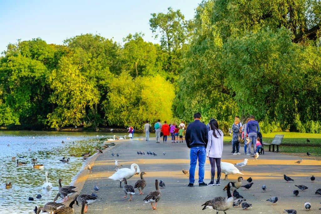 Los parques se están utilizando más