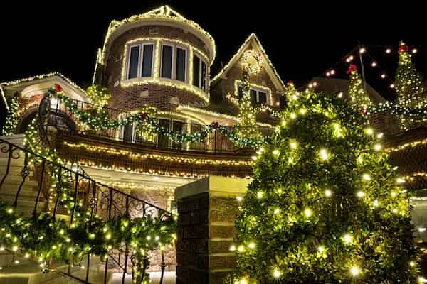 Luces navideñas en Dyker Heights-Atracciones turísticas en Brooklyn