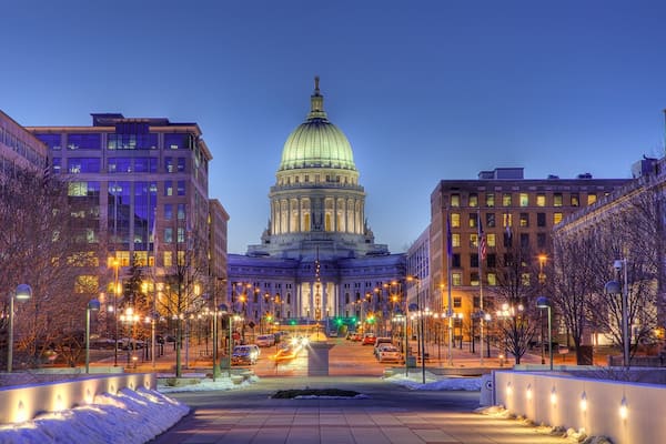 Madison, Wisconsin-Viajes por Carretera desde Minneapolis