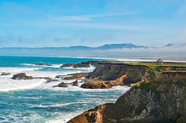 Mendocino-visitar en California en invierno