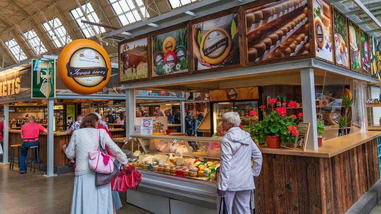 Mercado Central de Riga, Riga, Letonia