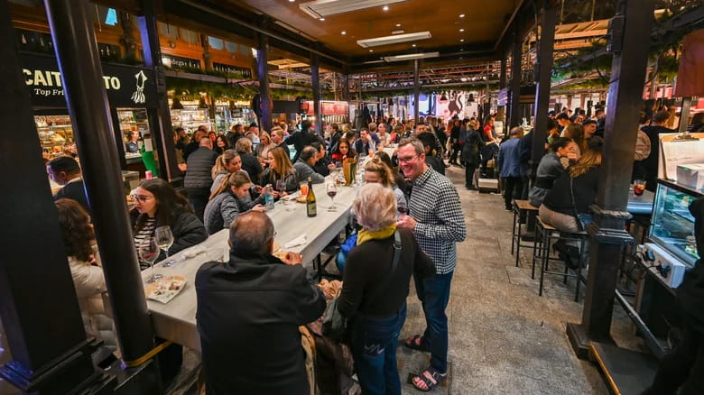 Mercado San Miguel, Madrid, España