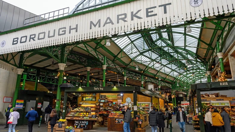 Mercado de Borough, Londres, Inglaterra