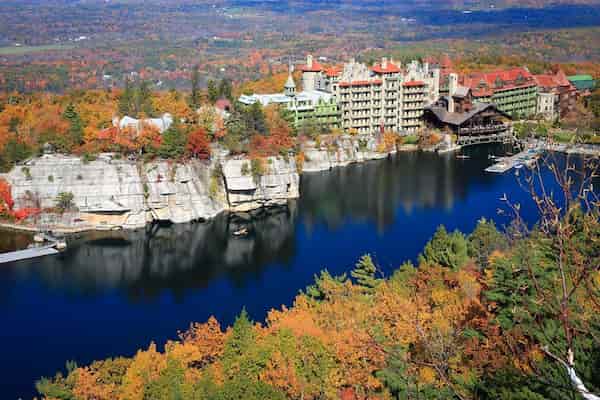 Mohonk Mountain House-Colores de Otoño en Nueva York