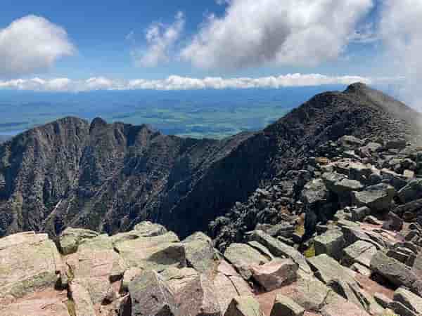 Monte Katahdin-Lazo del estanque