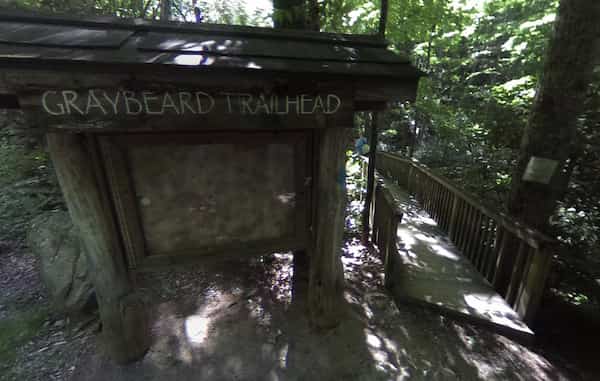 Montreat-Sendero de la cabeza de roca