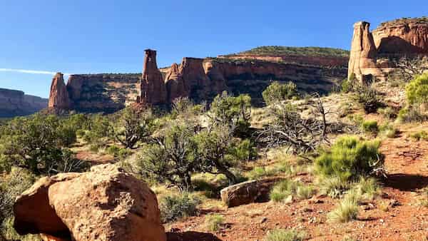 Monument Canyon Trail-Caminatas Cerca de Grand Junction