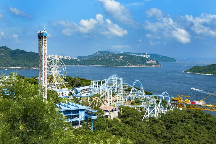 Mundo acuático en Ocean Park