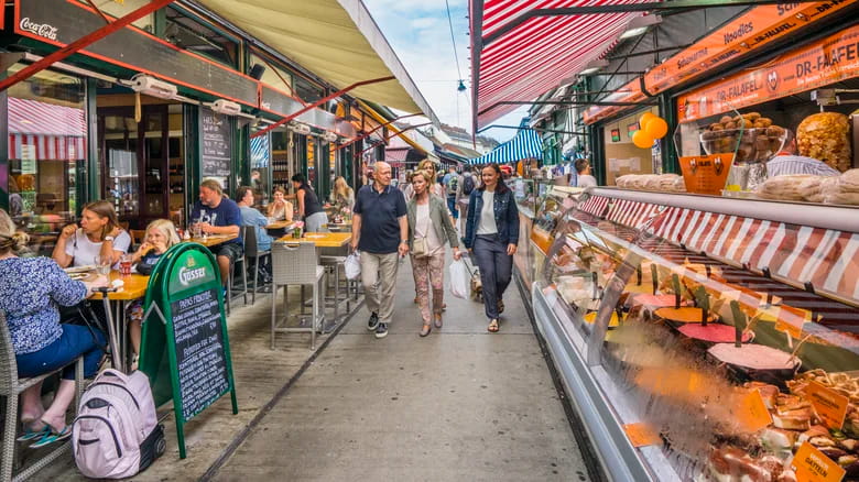 Naschmarkt, Viena, Austria